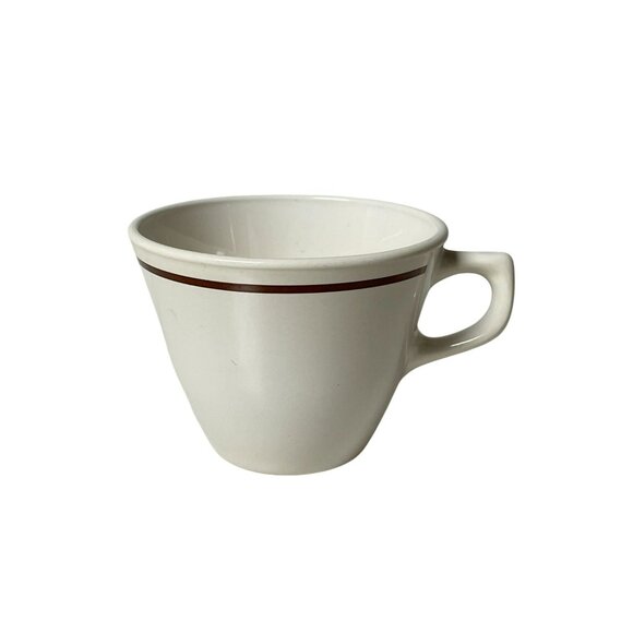 Vintage Corning Ware Mug Used Cream Brown - Picture 1 of 13